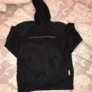 Black Livestrong Nike Hoodie